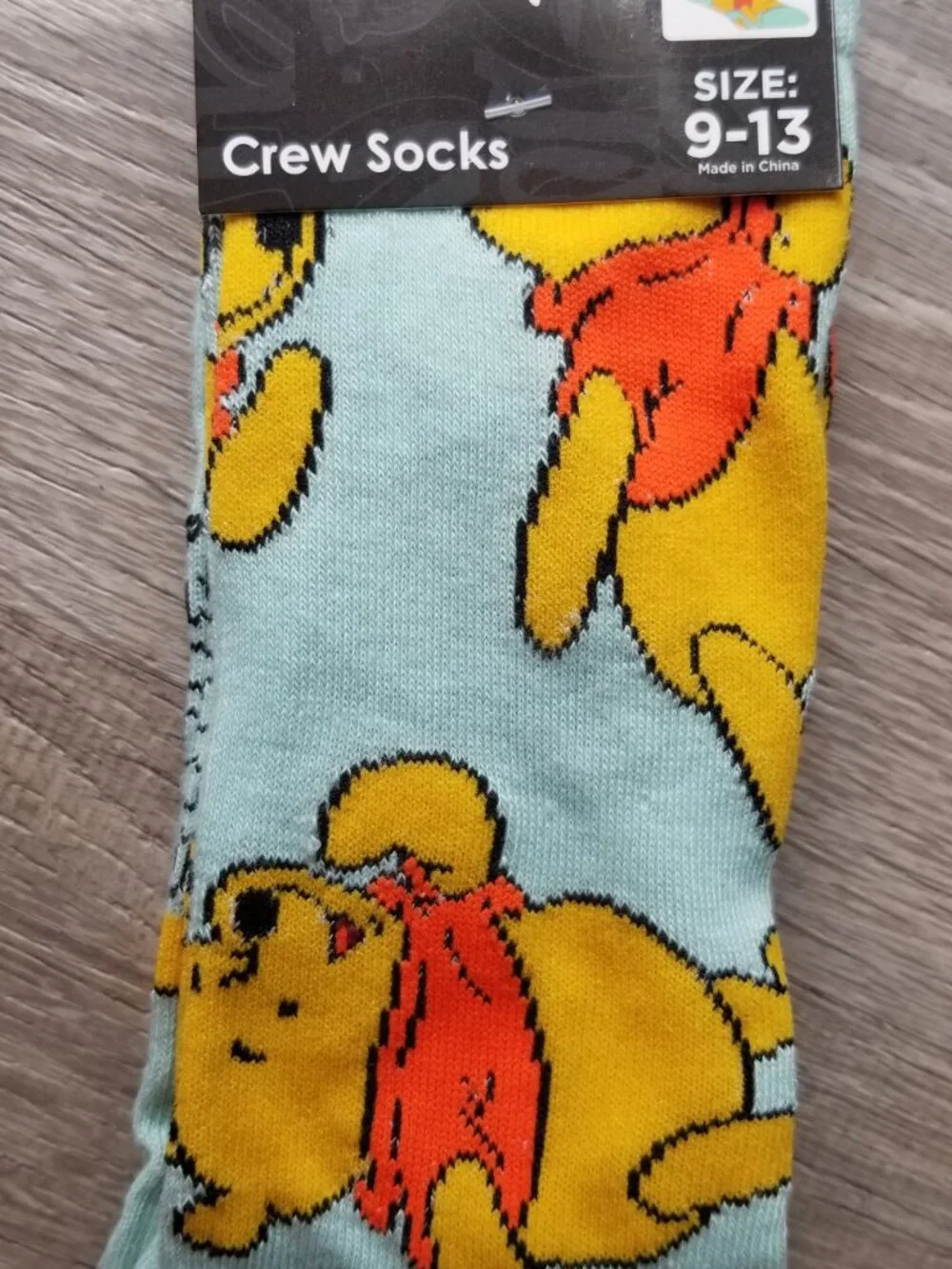 Disney Winnie the Pooh/Eeyore 2-Pair Adult Novelty Crew Socks